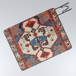 Bakhshaish Azerbaijan Northwest Persian Rug Print Picnic Blanket