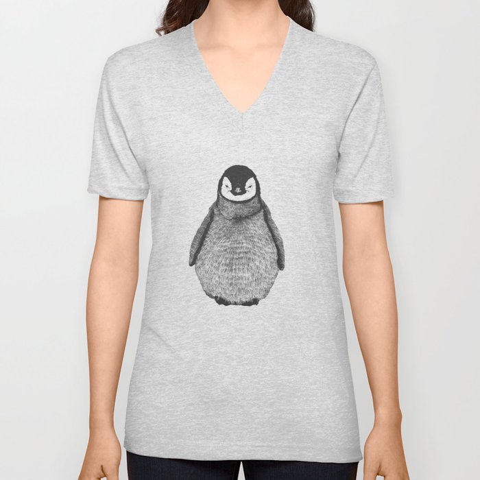 penguin V Neck T Shirt
