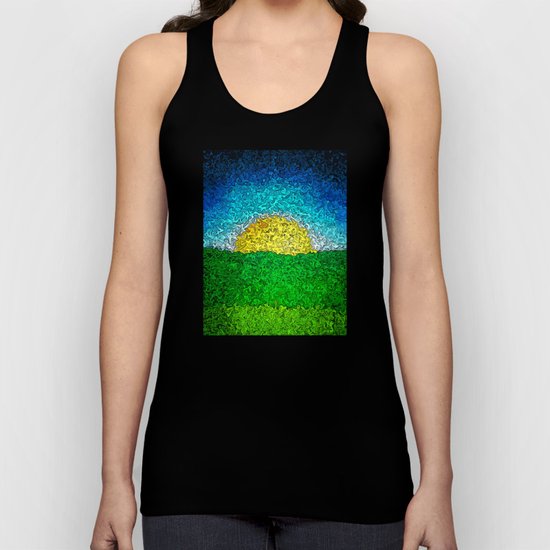 Setting Sun Unisex Tank Top
