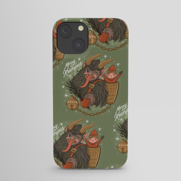 Merry Krampus iPhone Case