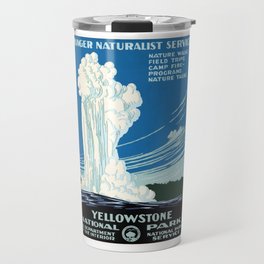 1938 Yellowstone National Park Poster Travel Mug