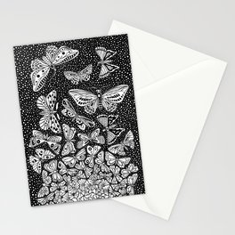 Escher - Butterflies Tessellation Stationery Card
