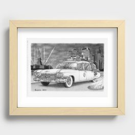 ECTO 1 Recessed Framed Print