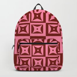 Modern Block Pattern F Backpack