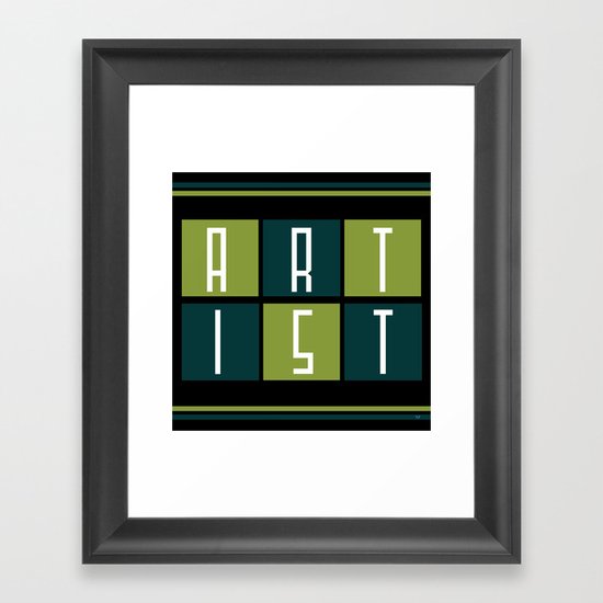 ARTIST Framed Art Print