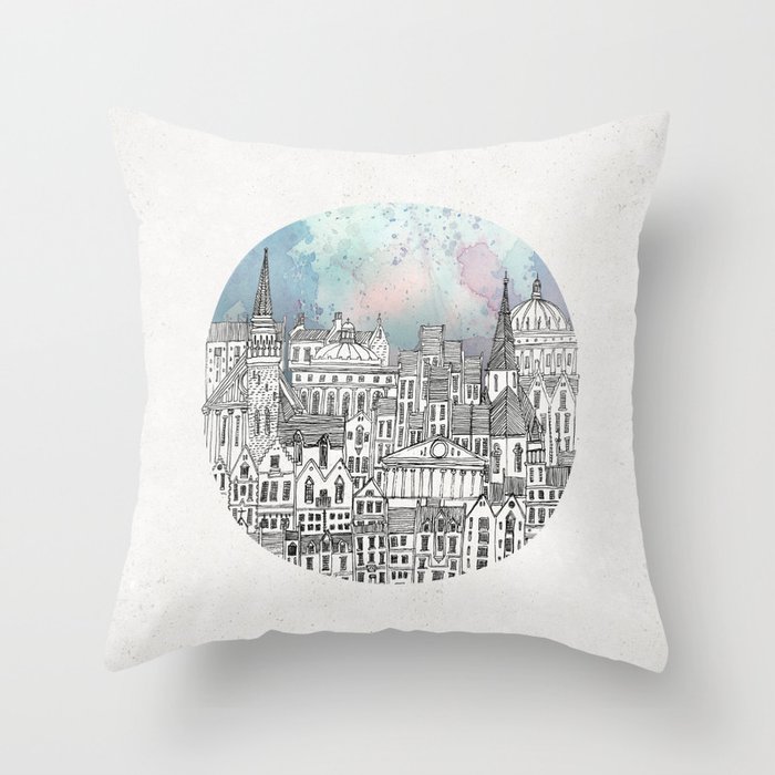 Abandoned Factories Throw Pillow