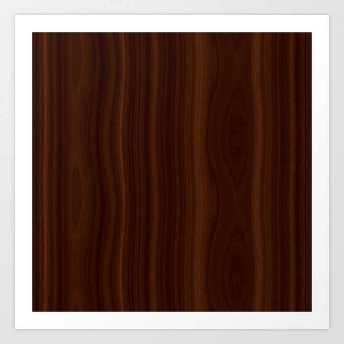 Dark Wood Texture Art Print By Textures Society6