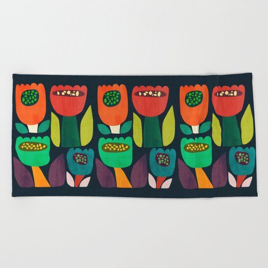 Flourish Beach Towel