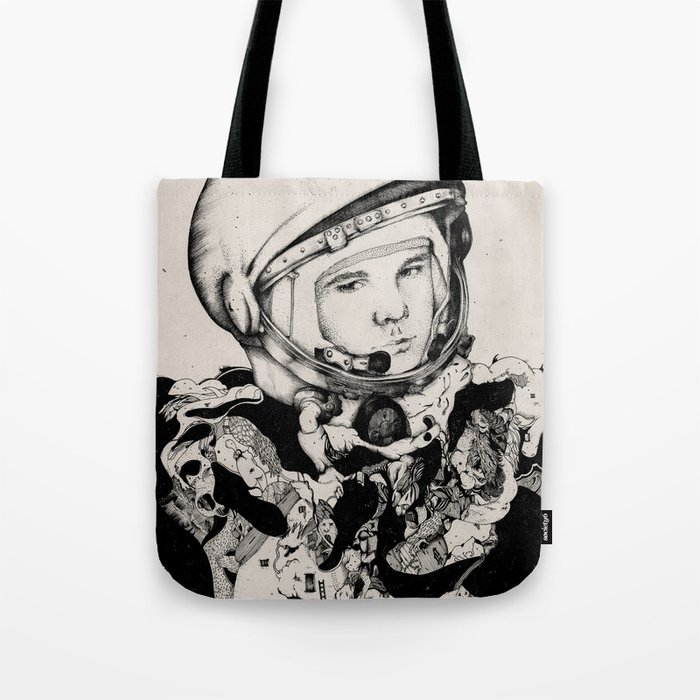 From Gagarin's Point Of View  Tote Bag