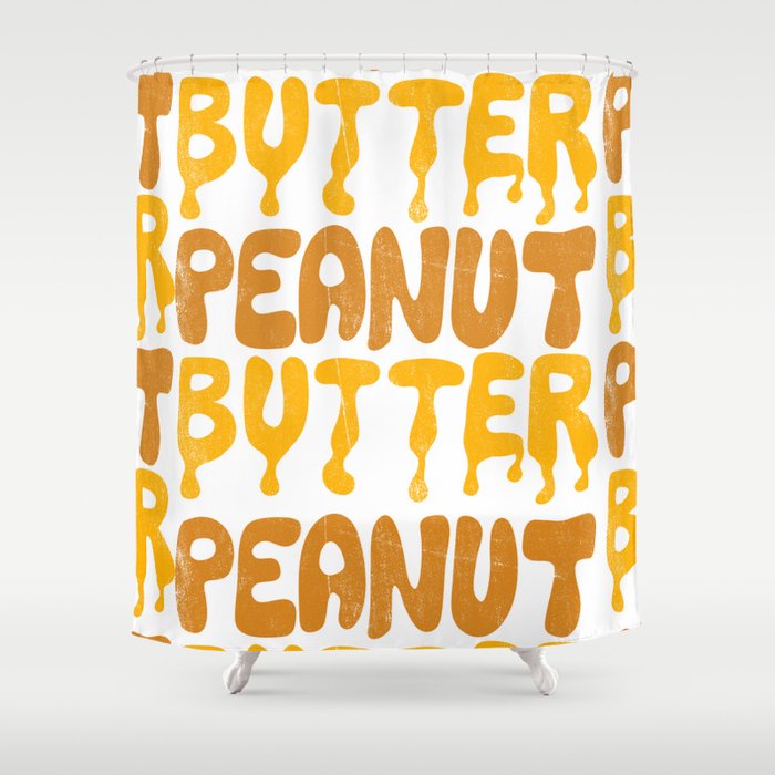 PEANUT BUTTER Shower Curtain