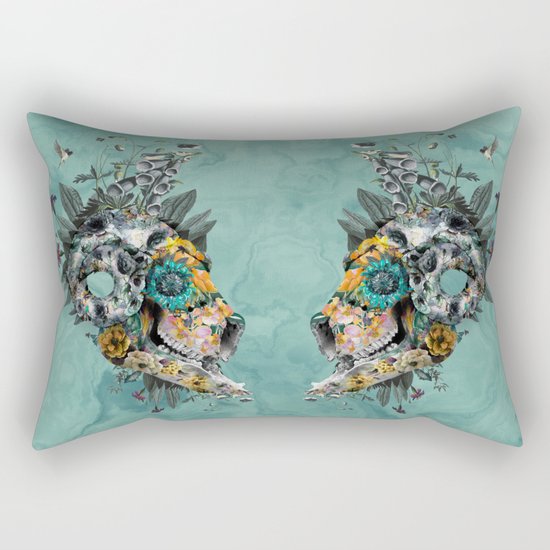 Animal Skull Rectangular Pillow
