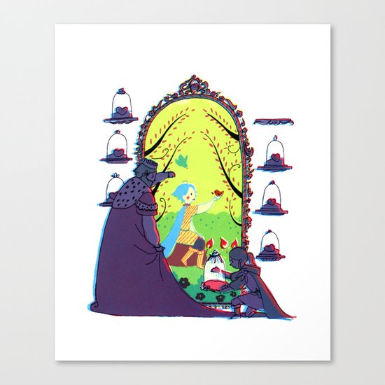 Snow White Canvas Print