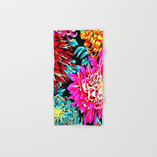 Chrysanthemums Hand & Bath Towel