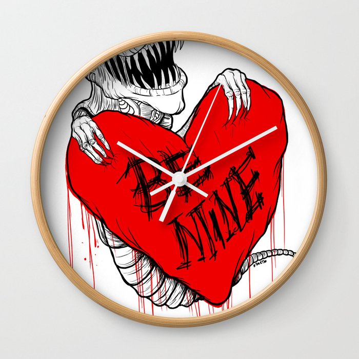 Bursting with Love Wall Clock