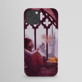 Hermione Reading iPhone Case