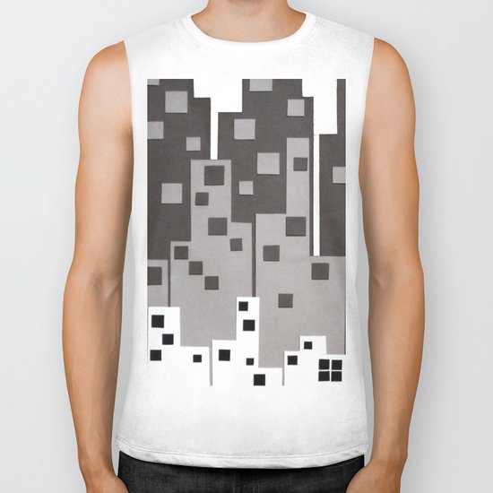 City at Night Biker Tank