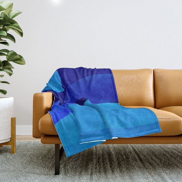 Abstraction_Moonlight Throw Blanket