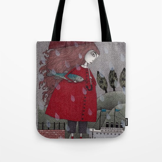 At the Harbor Tote Bag