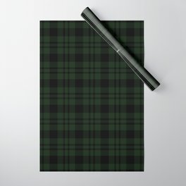 Plaid (Dark green) Wrapping Paper