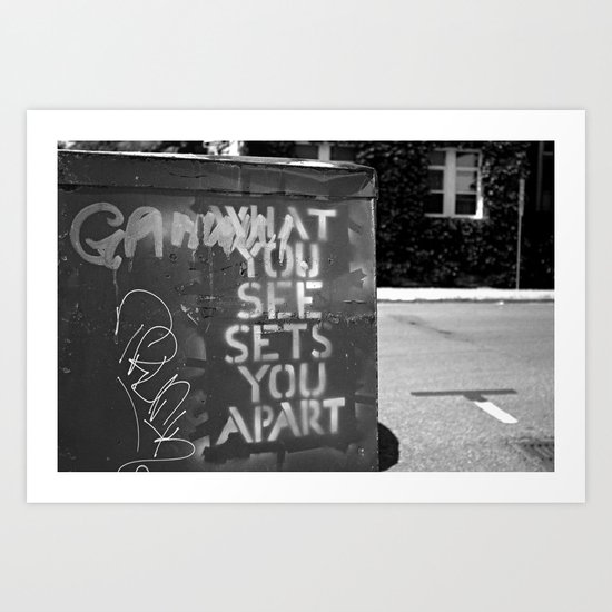 What You See Art Print