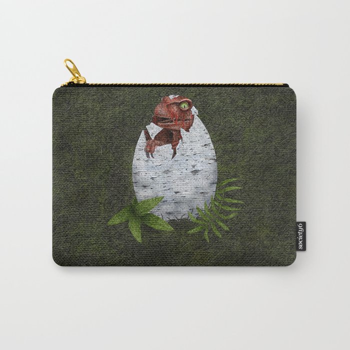 Baby Raptor from Jurassic Park Carry-All Pouch