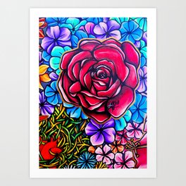 rose Art Print
