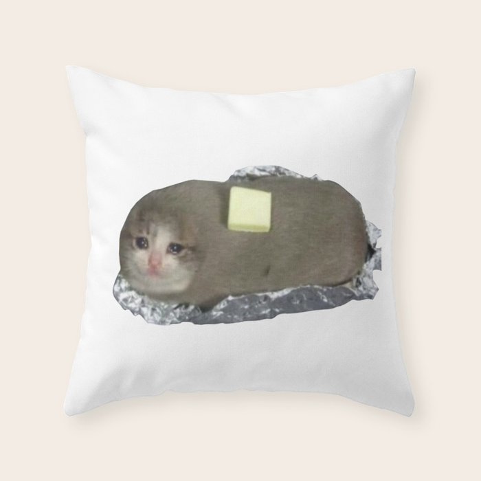 sad potato cat