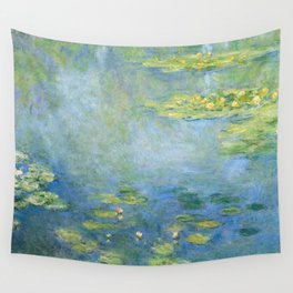 Water Lilies 1906 by Claude Monet Wall Tapestry