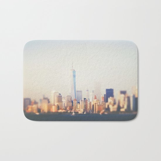 NYC Skyline Bath Mat