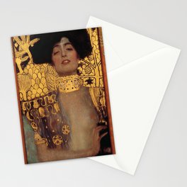 Gustav Klimt Judith and the Head of Holofernes (detail) 1901 Stationery Cards