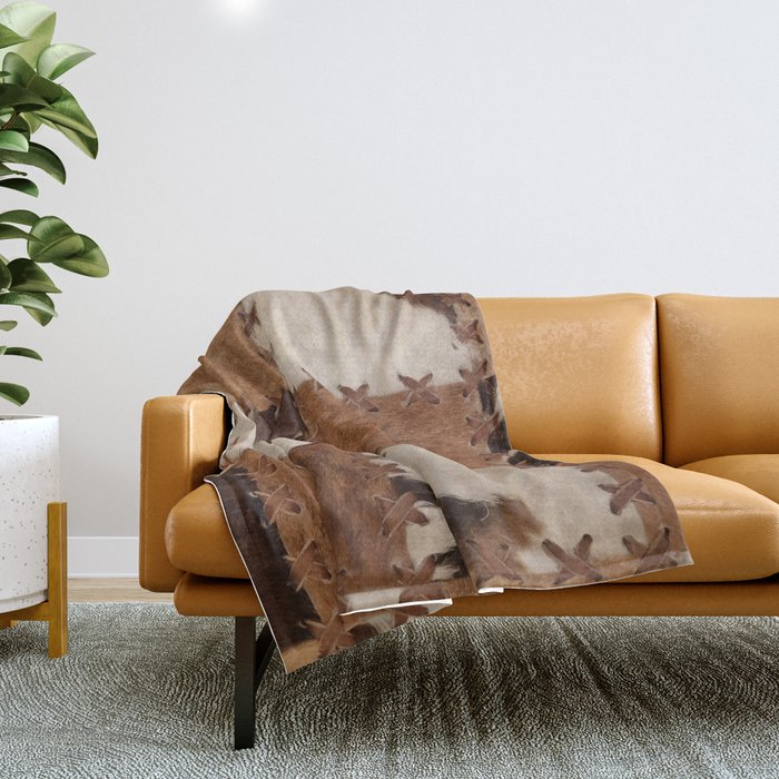 Leather couch blanket shop