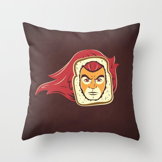 Thunderbread Throw Pillow