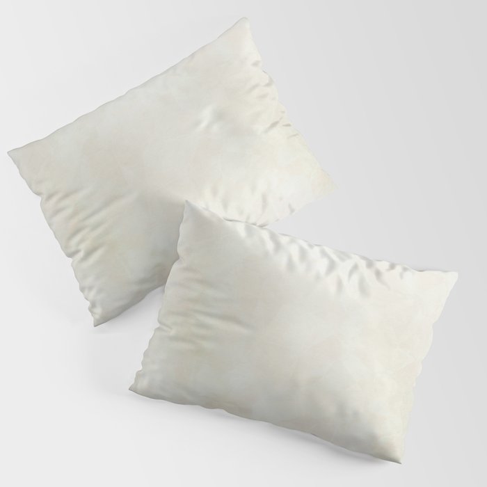 Elegant white grey Pillow Sham