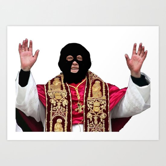 Holy Crap Art Print