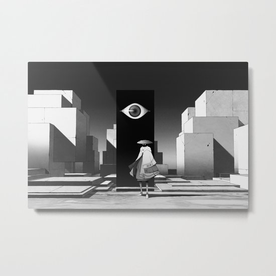 旅行者 | Traveler Metal Print