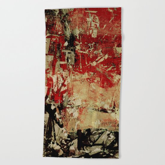 Dangerous Crossroads Beach Towel