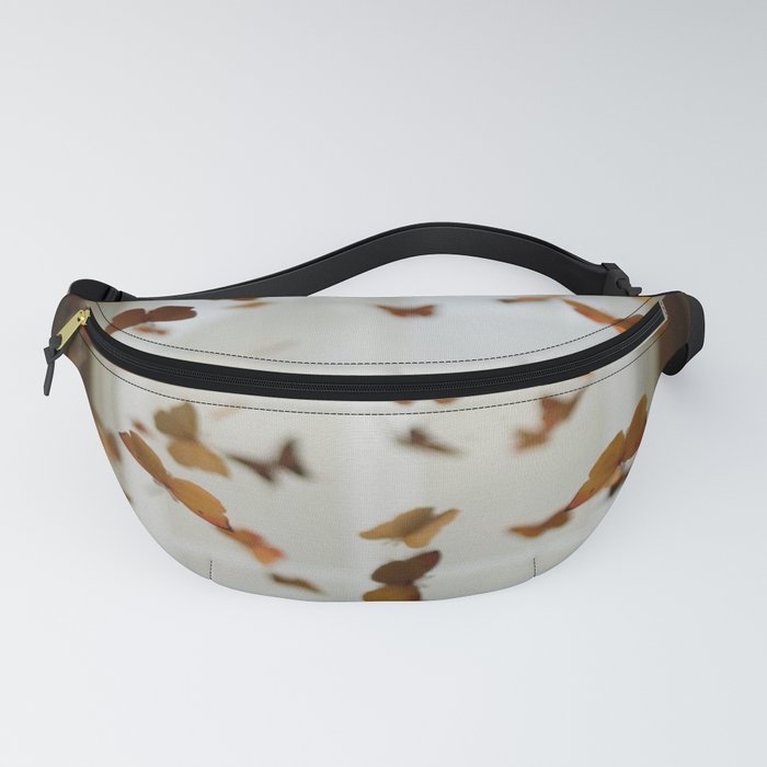 Roomful of butterflies magical realism fantasy color portrait photograph / photography Fanny Pack