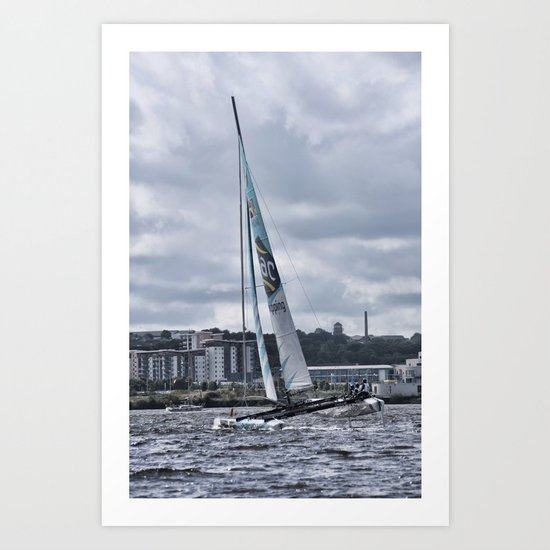 Extreme 40 Team GAC Pindar Art Print