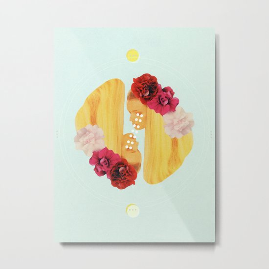 selene and eos Metal Print