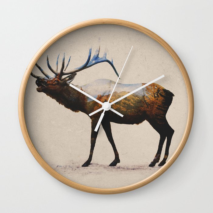 elk wall clock