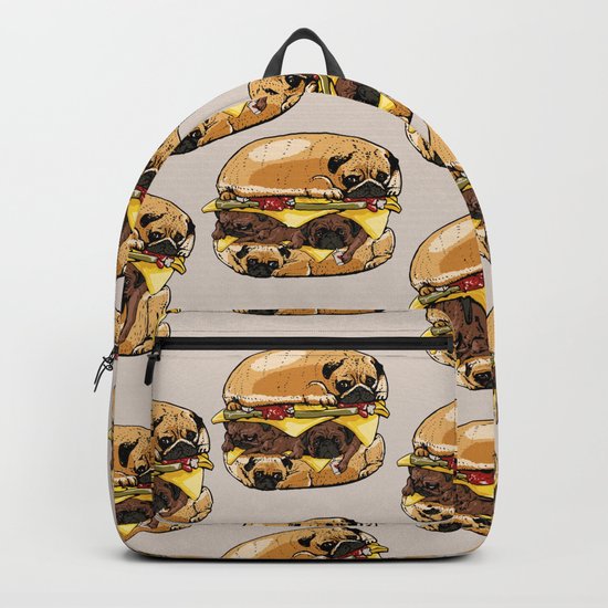 Pugs Burger Backpack