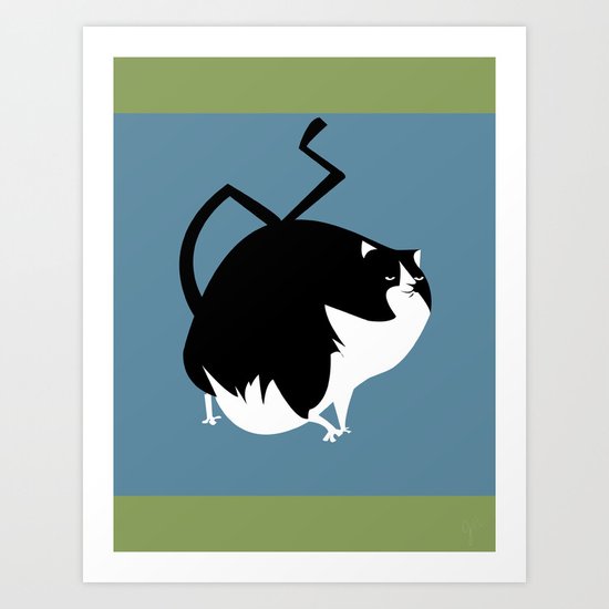 Lucky Cat Art Print