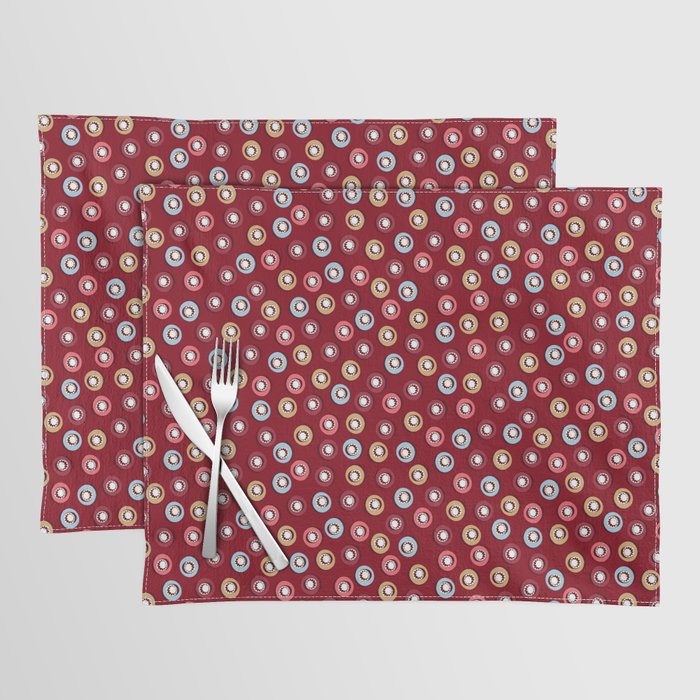 Gear turbine red Placemat