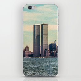 World Trade Center 1976 - New York on 35mm Kodak Film  iPhone Skin