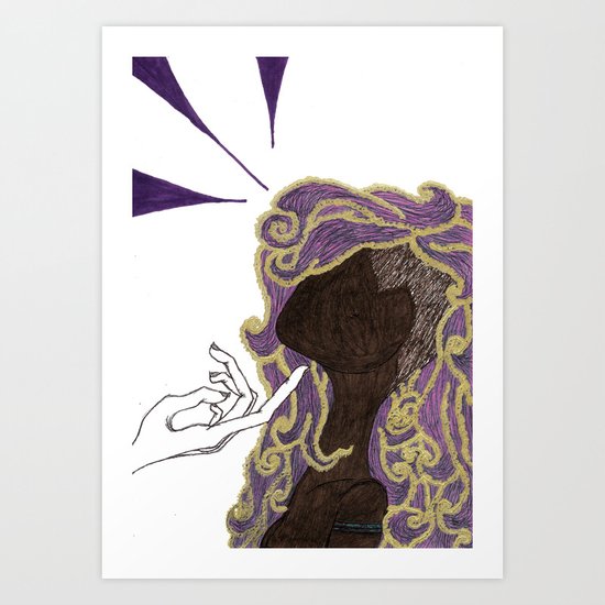 I Dare You Art Print