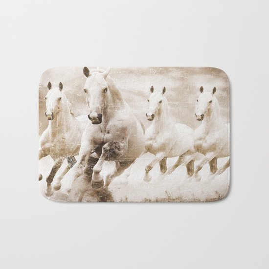 Horses Bath Mat