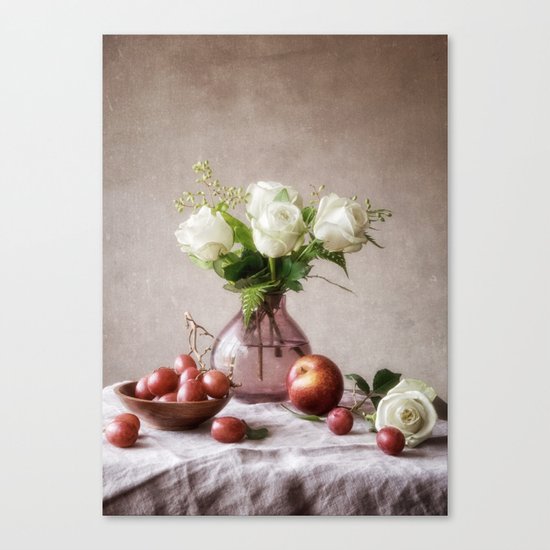 September Table Canvas Print