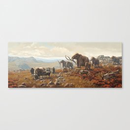 New York Pleistocene Tundra Canvas Print