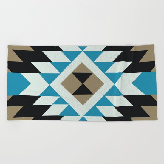 American Native Pattern No. 25 Beach Towel