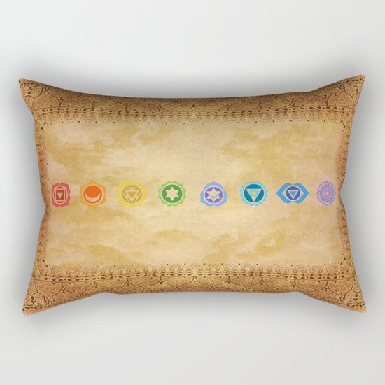 Chakras Kali | Beyond the time Rectangular Pillow